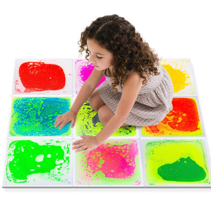 UV紫外光感液體地墊 UV Reactive Liquid Floor Tiles