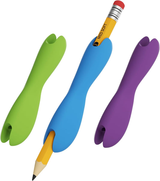 人體工學握筆器 3入組 Ergonomic Dual-Head Pencil Grips 3-Pack