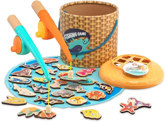 磁性釣魚玩具 TOP BRIGHT Magnetic Fishing Game