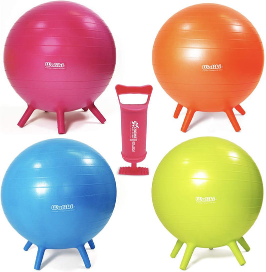 WALIKI 兒童足式瑜伽球椅 4張 Footed Yoga Ball Chair 4 PACK