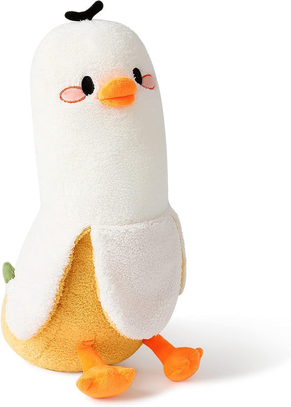 PEACH CAT 香蕉鴨絨毛擢擁抱枕 Banana Duck Hugging Pillow