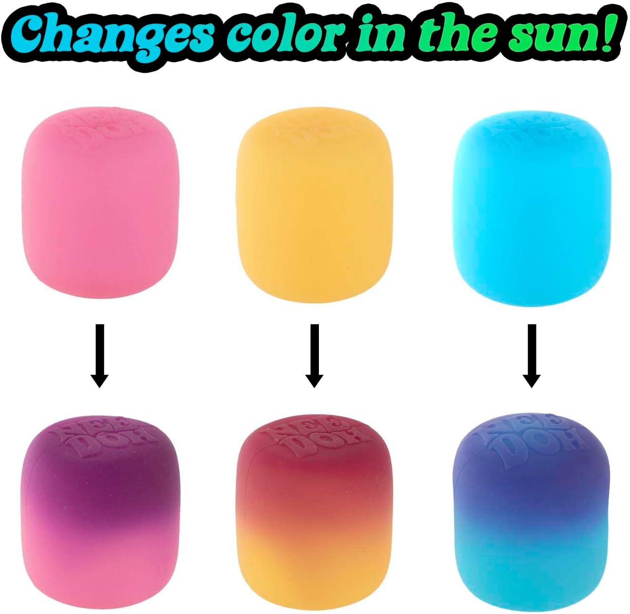 NeeDoh 感光變色舒壓糰 Color-Changing Sensory Toy