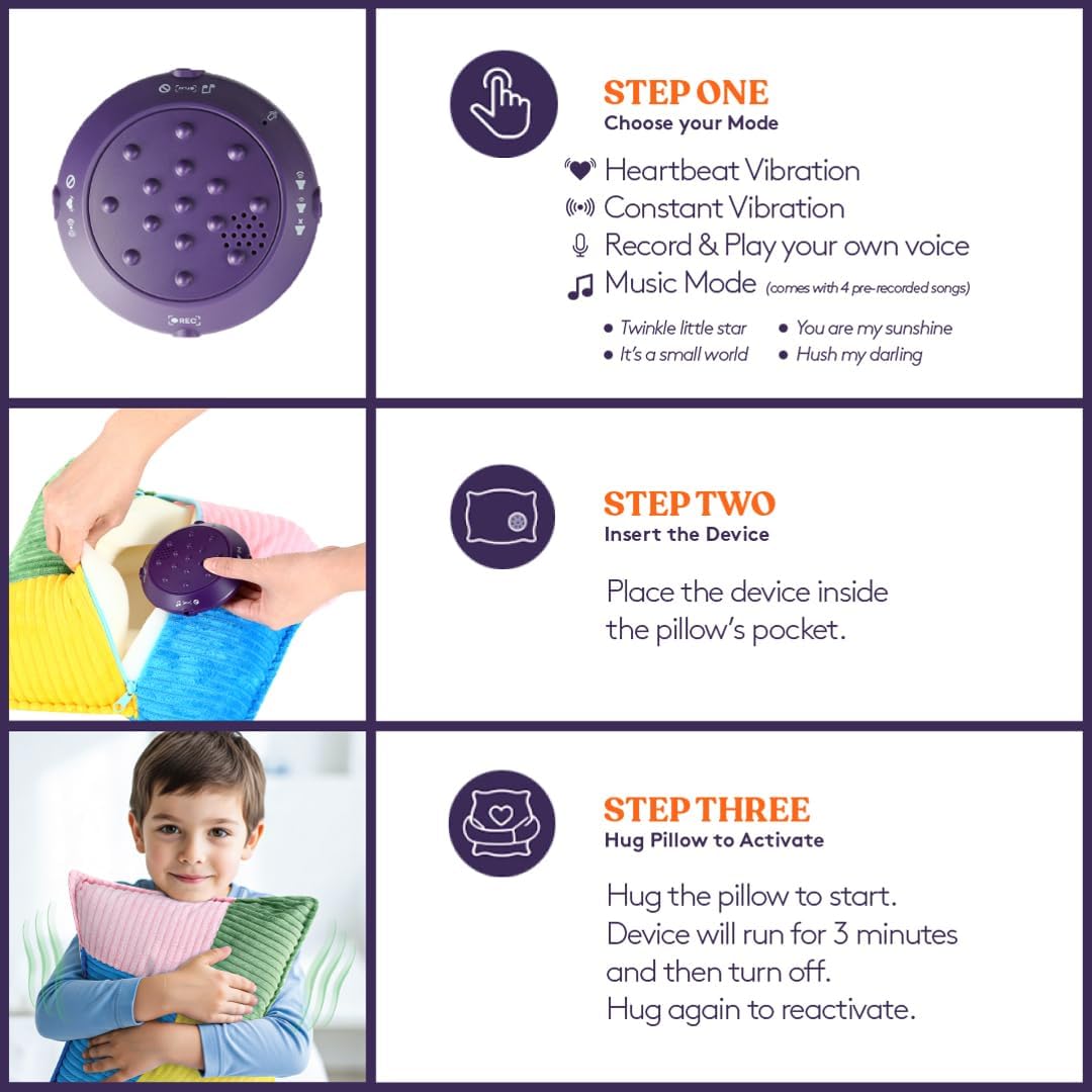 Special Supplies 震動感壓枕（13吋款）Vibrating Sensory Pillow - 13" Edition