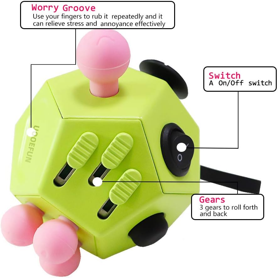 12面減壓魔方 12-Sided Fidget Cube