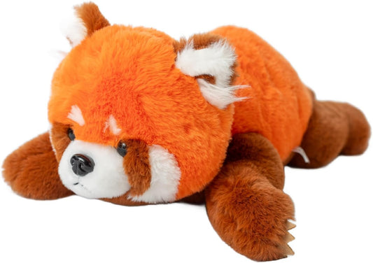 可愛小熊貓加重毛公仔 Adorable Weighted Red Panda Plush Toy