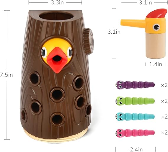 磁性喂鳥玩具 TOP BRIGHT Magnetic Bird Feeding Toy