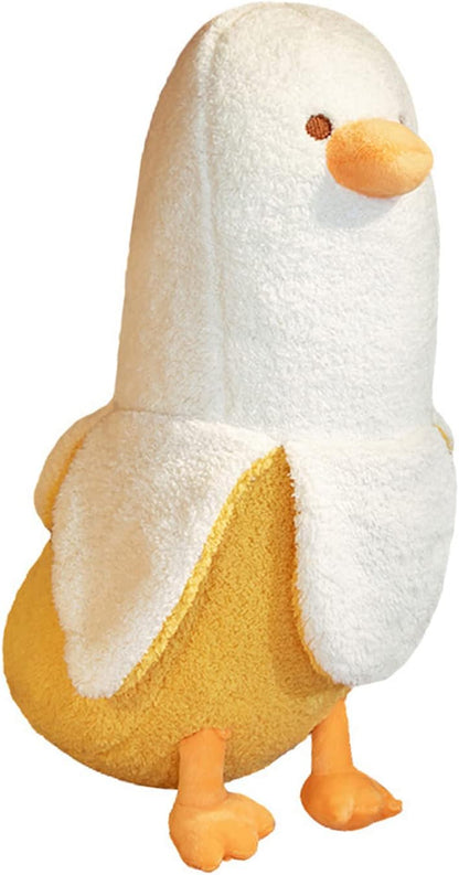 PEACH CAT 香蕉鴨絨毛擢擁抱枕 Banana Duck Hugging Pillow