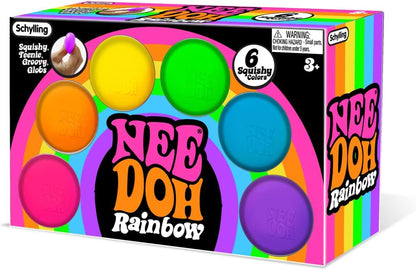 NeeDoh 彩虹迷你波波球 Rainbow Teenie