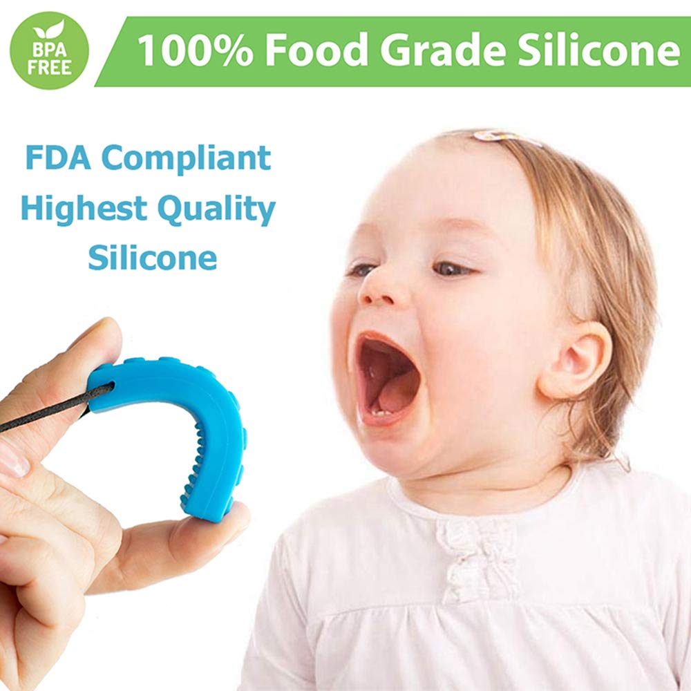 Seeway 感統咀嚼LEGO項鍊 5件組 Chew LEGO Necklaces – 5 Pack