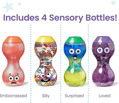 hand2mind 情緒感知感官瓶 進階情緒組2 Express Your Feelings Sensory Bottles