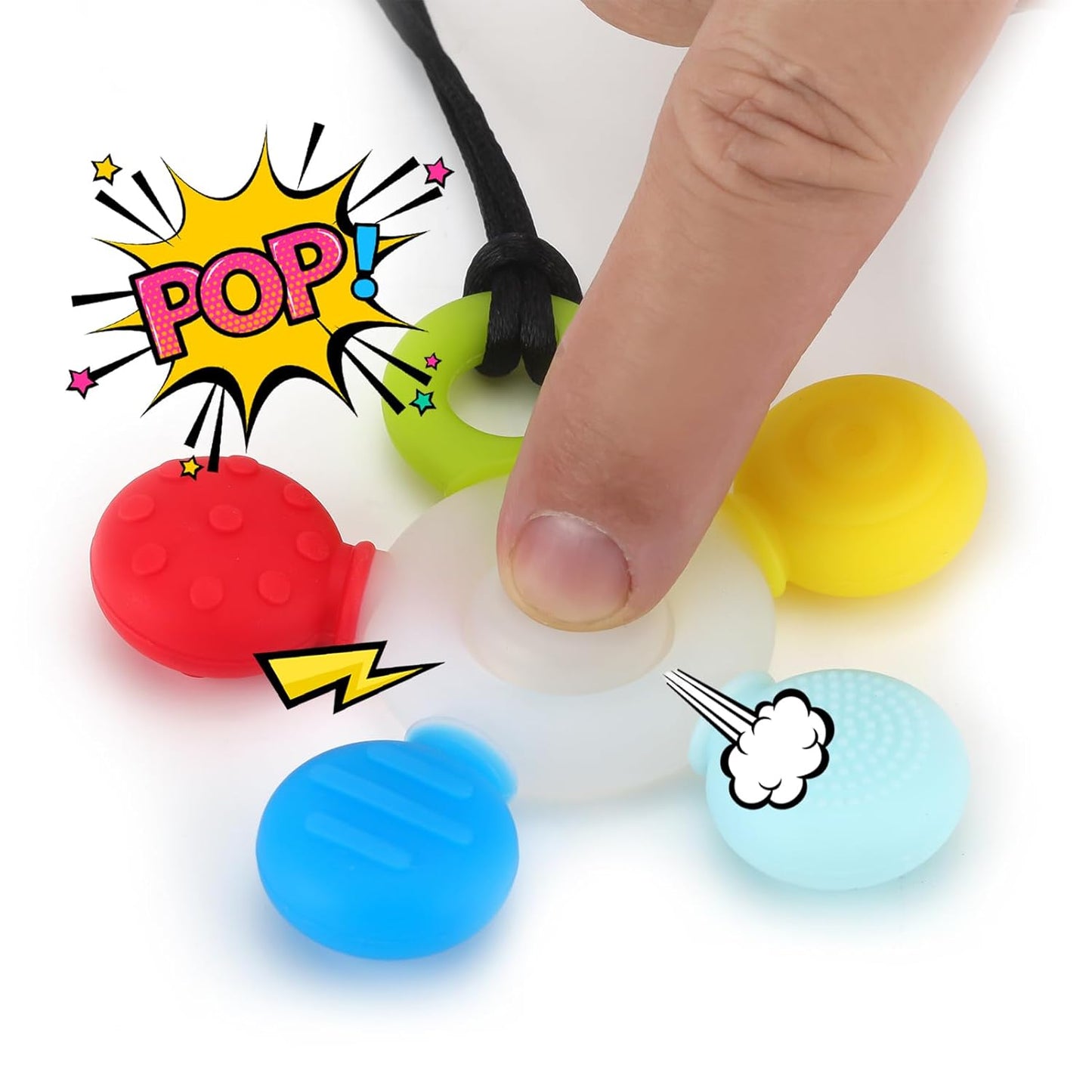 Seeway 感統咀嚼項鍊 2入組 Sensory Chew Necklace – 2 Pack