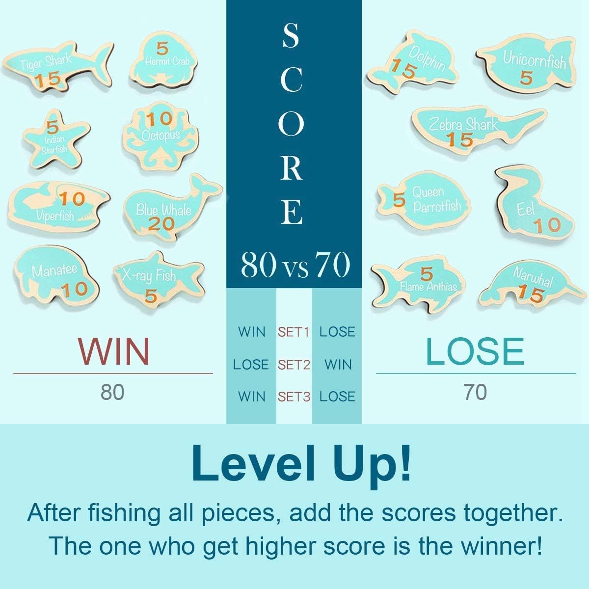 磁性釣魚玩具 TOP BRIGHT Magnetic Fishing Game