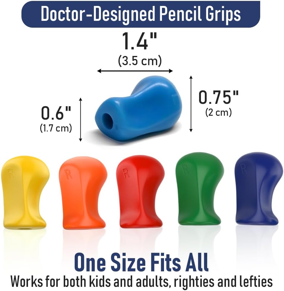 The Pencil Grip 經典握筆器 6入多色組 Original Grippers 6-Pack