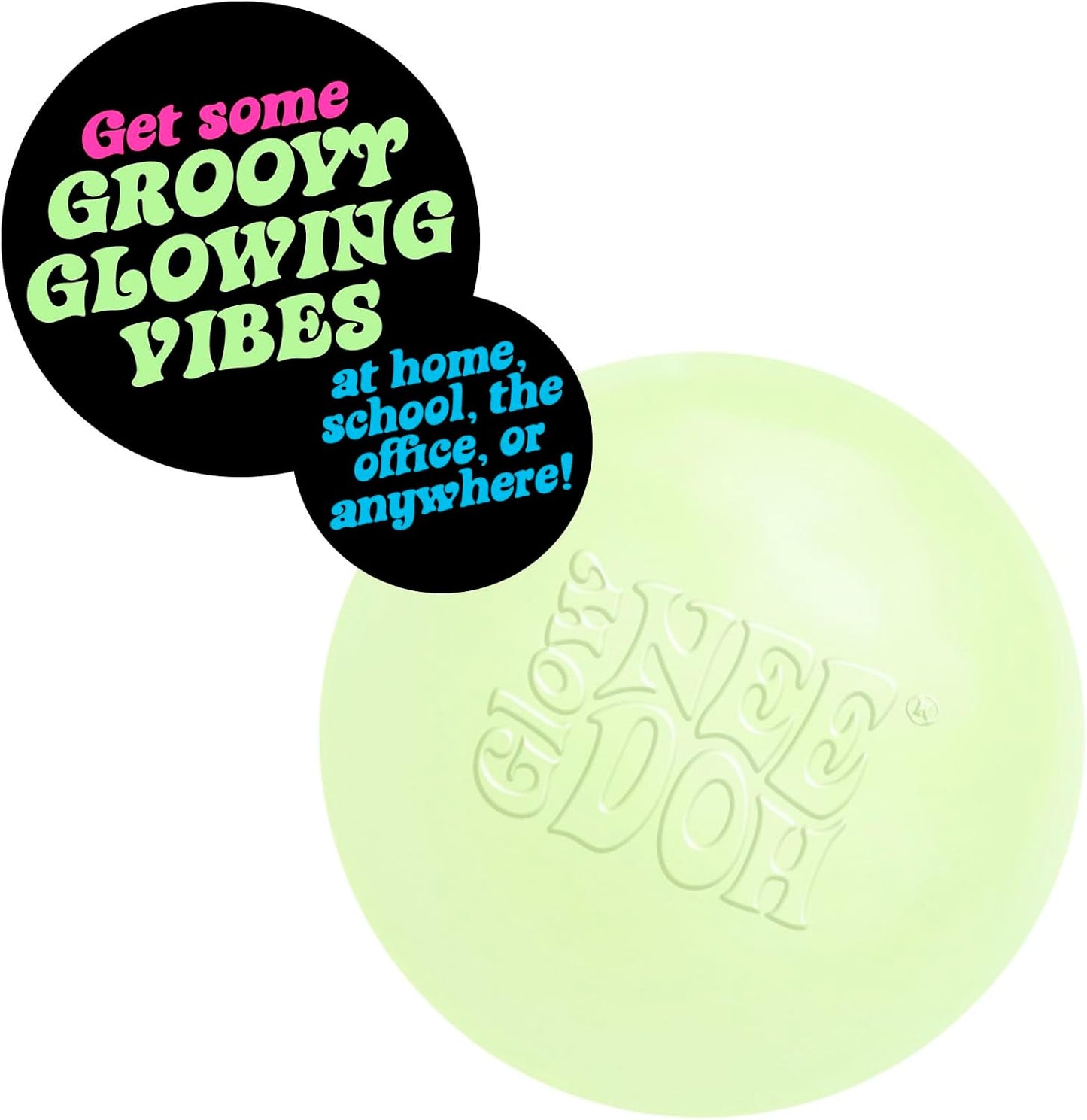 NeeDoh 夜光神秘軟球 Glow-in-the-Dark Sensory Squeeze Ball