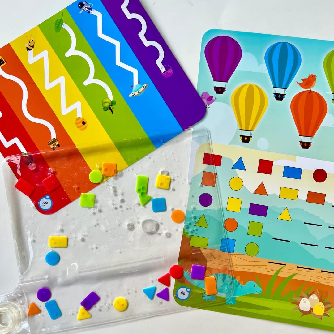 顏色與形狀感官探索墊 hand2mind Colors & Shapes Sensory Pad