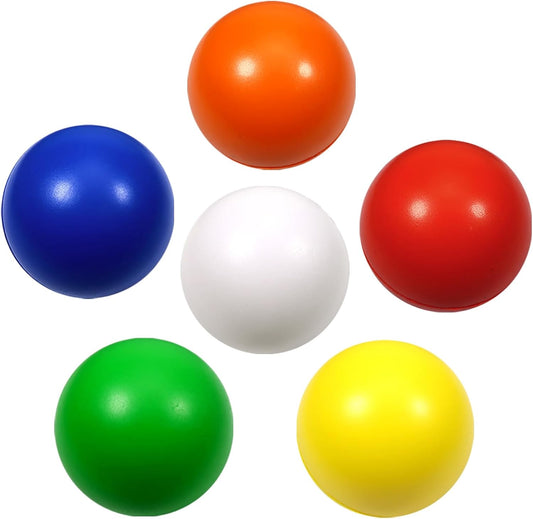 舒壓握力球 6入組 Stress Relief Balls 6-Pack