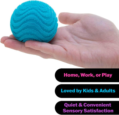 NeeDoh 絨毛波浪舒壓球 Fuzz Ball Sensory Toy