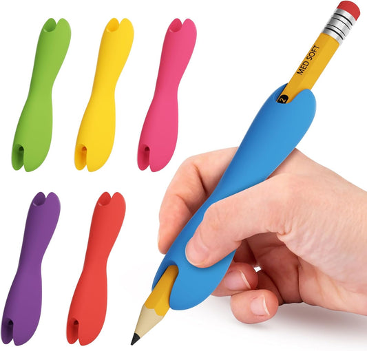 人體工學握筆器 6入組 Ergonomic Pencil Grips 6-Pack