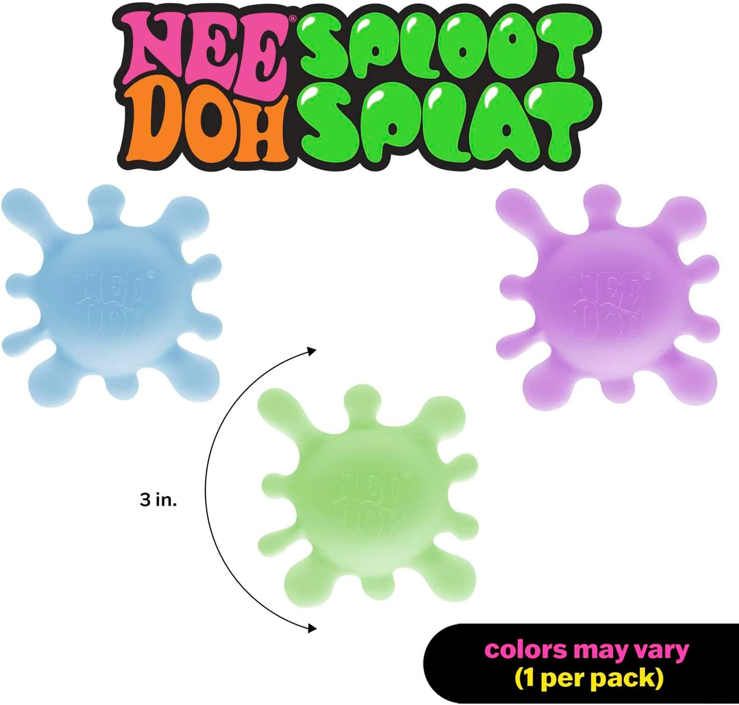 NeeDoh 奇幻觸感軟泥怪  SplootSplat Sensory Toy