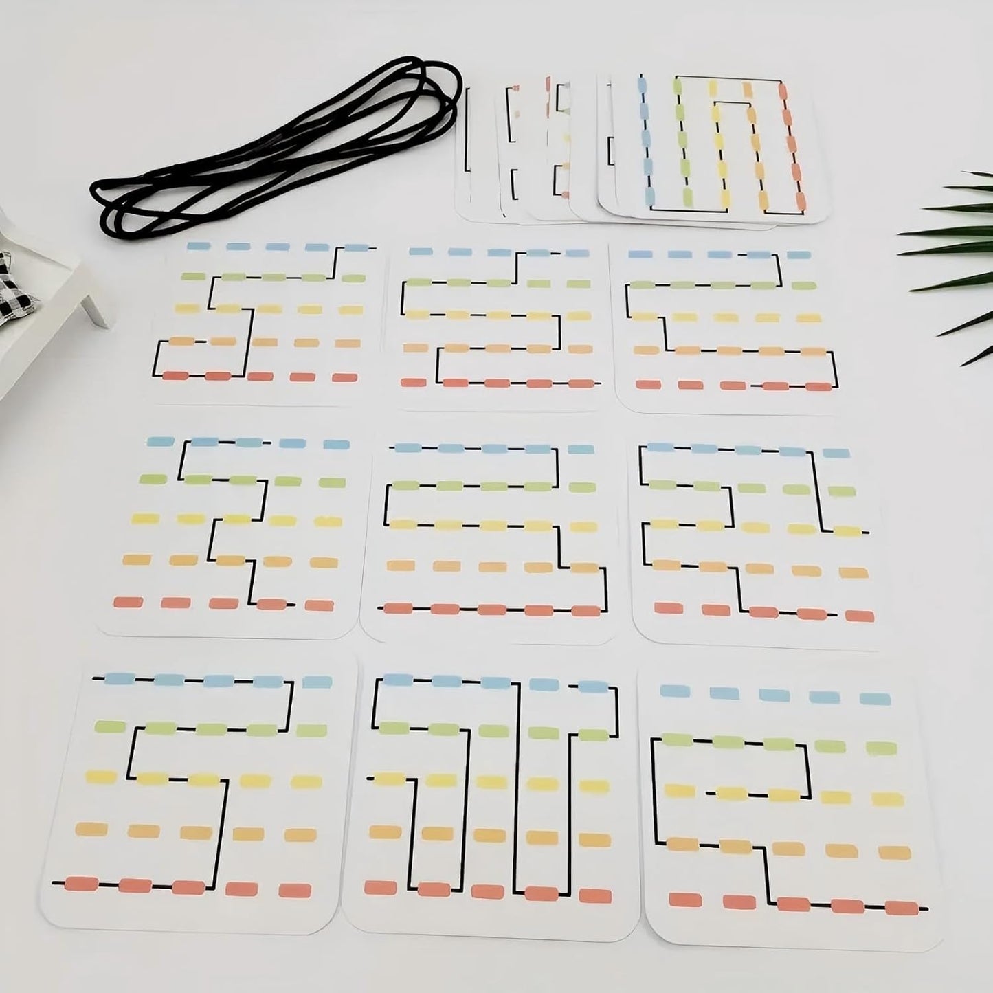 幼兒穿線拼圖板 Lacing Puzzle Board for Toddlers