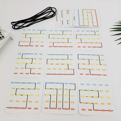 幼兒穿線拼圖板 Lacing Puzzle Board for Toddlers