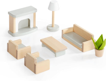 Guidecraft 現代風娃娃屋家具組 Modern Home Dollhouse Furniture