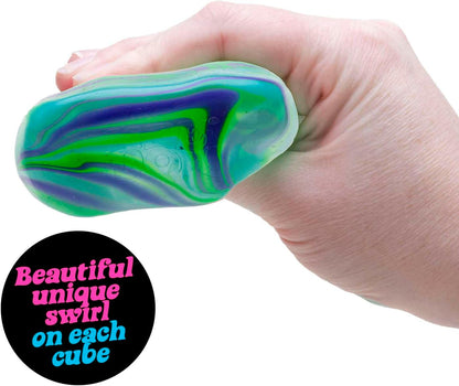 NeeDoh 炫彩舒壓方塊 Nice Cube Swirl