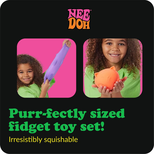 NeeDoh 超級酷貓 Super Cool Cat Sensory Fidget Toy
