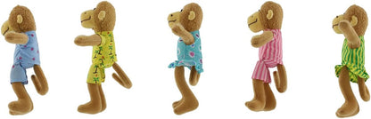 五隻小猴子指偶 Five Little Monkeys Finger Puppet Set
