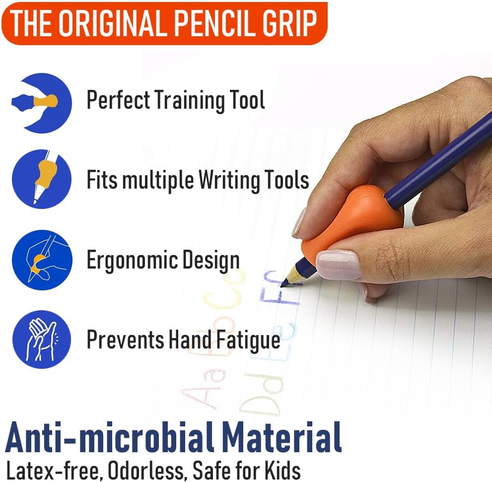 The Pencil Grip 經典握筆器 6入多色組 Original Grippers 6-Pack