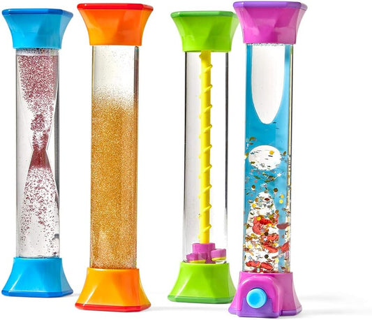 hand2mind 感官安撫管四件套 Sensory Fidget Tubes (4-Pack)