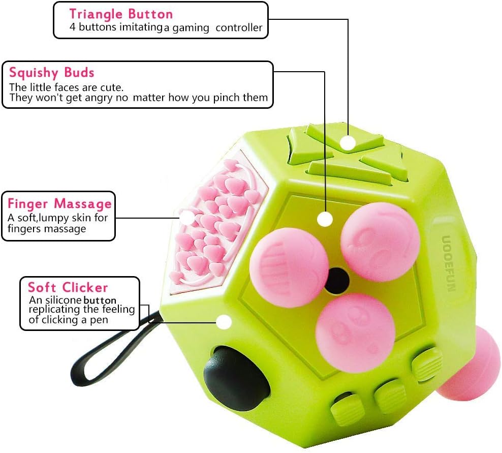 12面減壓魔方 12-Sided Fidget Cube