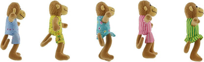 五隻小猴子指偶 Five Little Monkeys Finger Puppet Set