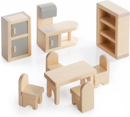 Guidecraft 現代風娃娃屋家具組 Modern Home Dollhouse Furniture