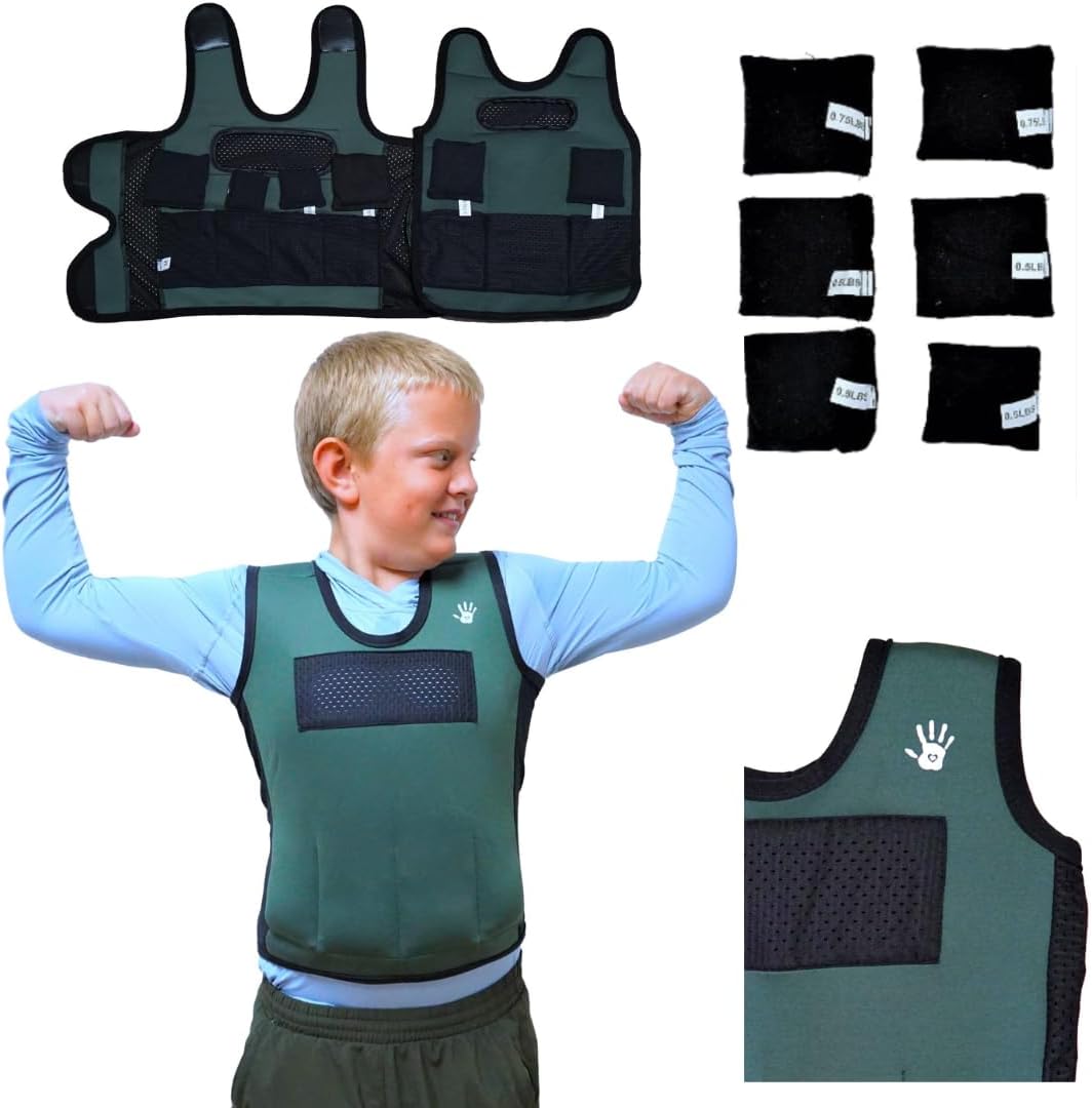 SENSORY4U 兒童加壓背心 大碼 Weighted Vest For Kids Large