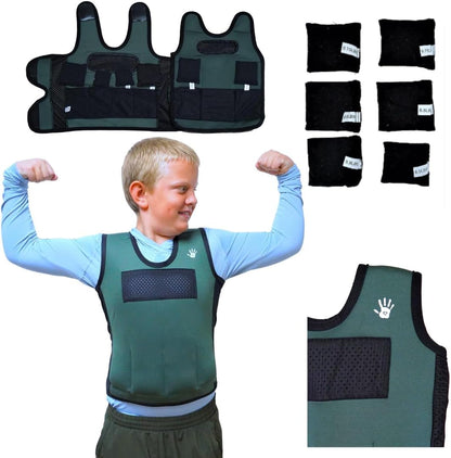 SENSORY4U 兒童加壓背心 大碼 Weighted Vest For Kids Large