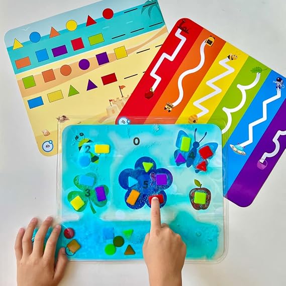 顏色與形狀感官探索墊 hand2mind Colors & Shapes Sensory Pad
