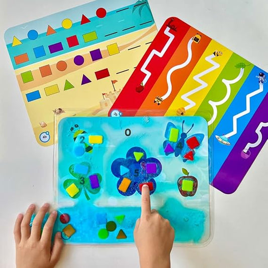 顏色與形狀感官探索墊 hand2mind Colors & Shapes Sensory Pad