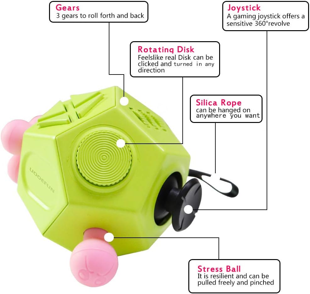 12面減壓魔方 12-Sided Fidget Cube