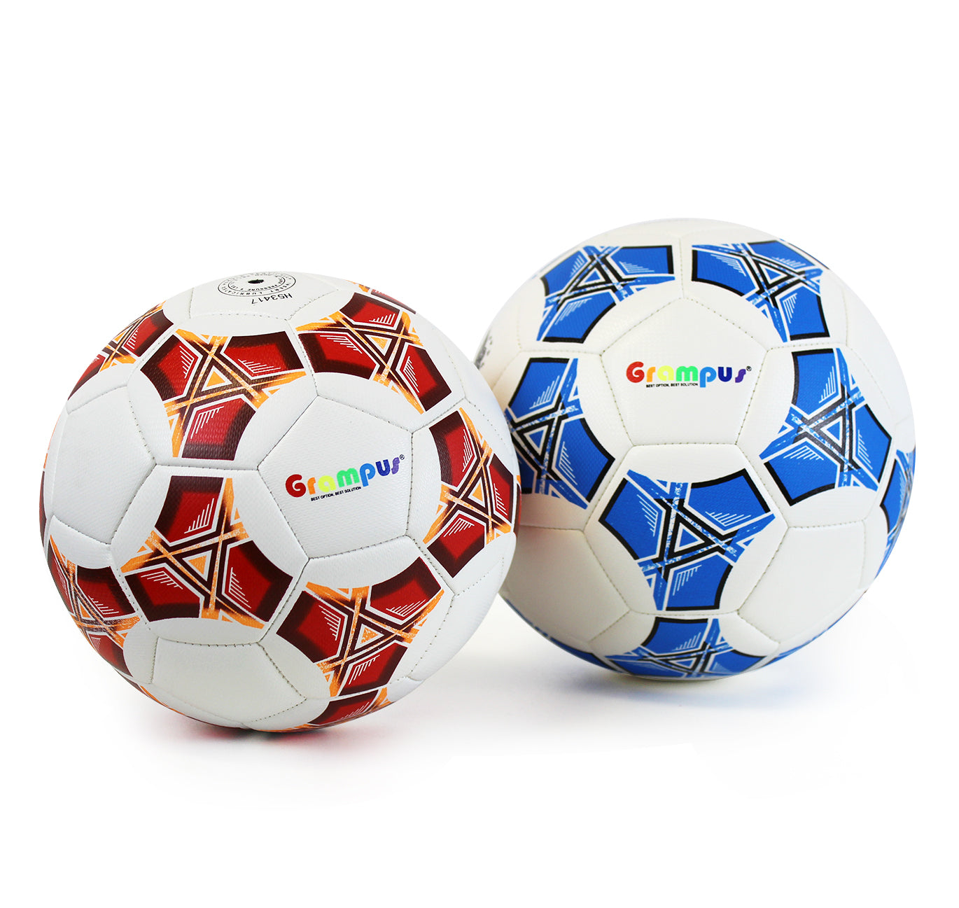 Grampus 3 號炫酷兒童足球（紅色）Size 3 Kids PU Soccer Ball (Red)