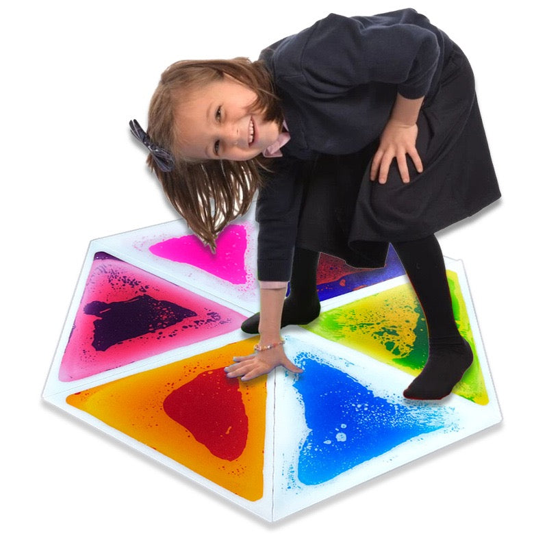 創意液體拼圖地墊 一套6片 Creative Liquid Puzzle Mat Set of 6