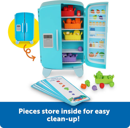 Learning Resources 迷你冰箱食物分類組 Sorting Snacks Mini Fridge