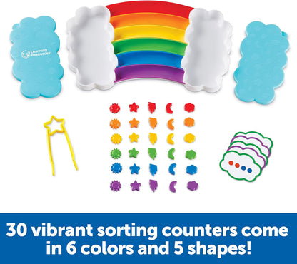 Learning Resources 彩虹分類組 Rainbow Sorting Set