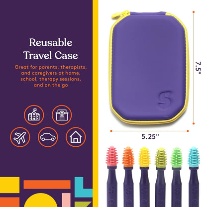Special Supplies 口腔感知按摩刷 6支組 Sensory Mouth Brushes - 6 Pack