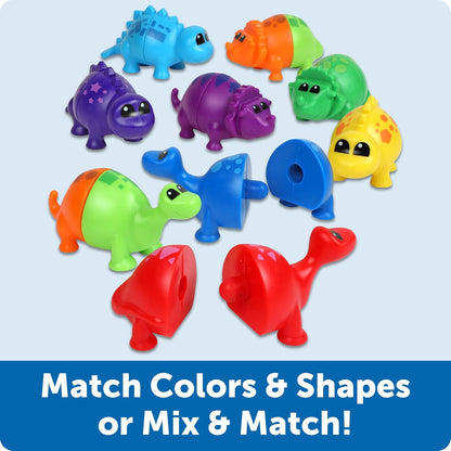 Learning Resources 拼拼樂配對恐龍 Snap-n-Learn Matching Dinos