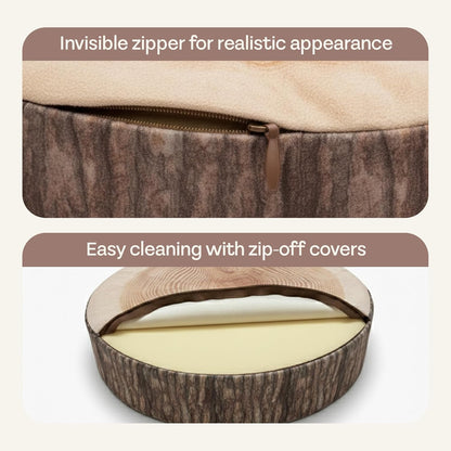 森林系仿真原木坐墊 (六件組) 6-Pack Realistic Log Sensory Pillows