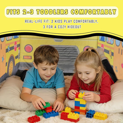 校車造型兒童快開遊戲帳篷 School Bus Pop-Up Play Tent