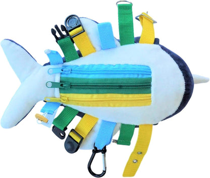 SENSORY4U 獨角鯨扣鈕感統玩偶 Narwhal Buckle Buddy