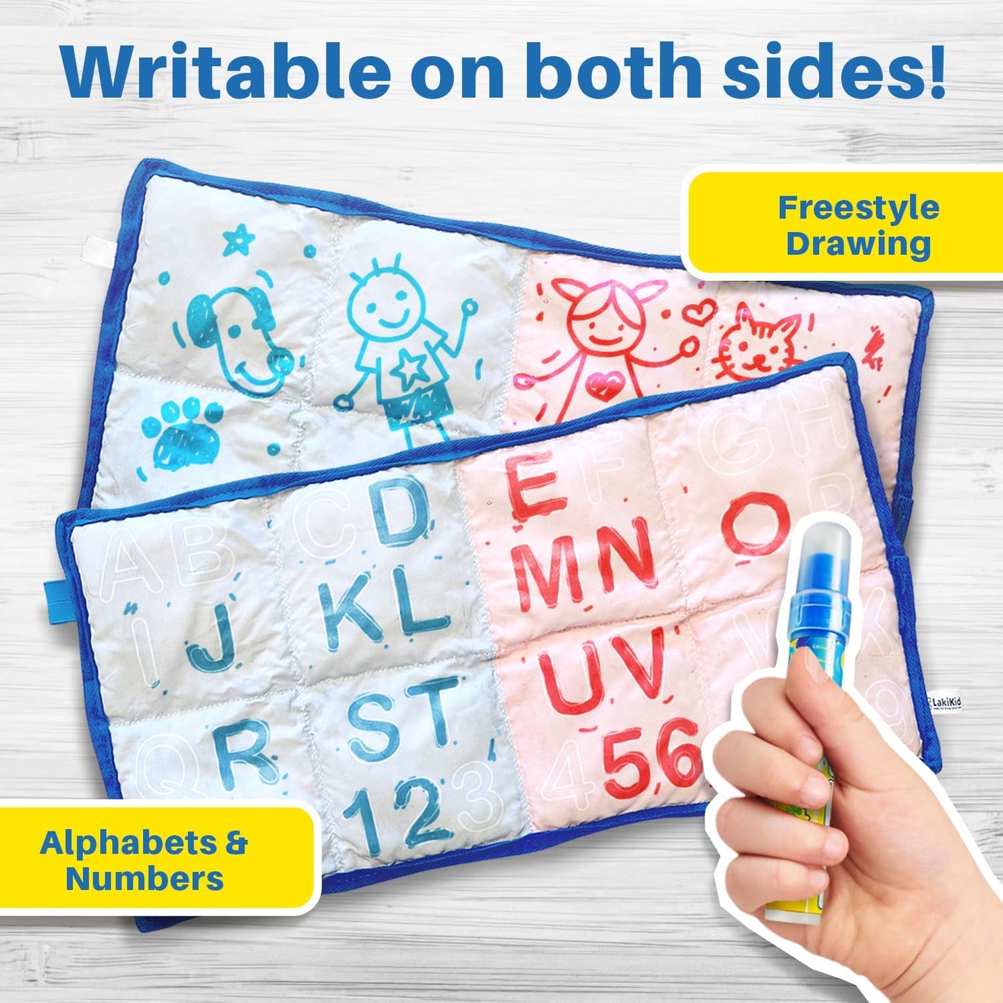 LakiKid 兒童可寫字加重腿墊 Writable Weighted Lap Pad for Kids