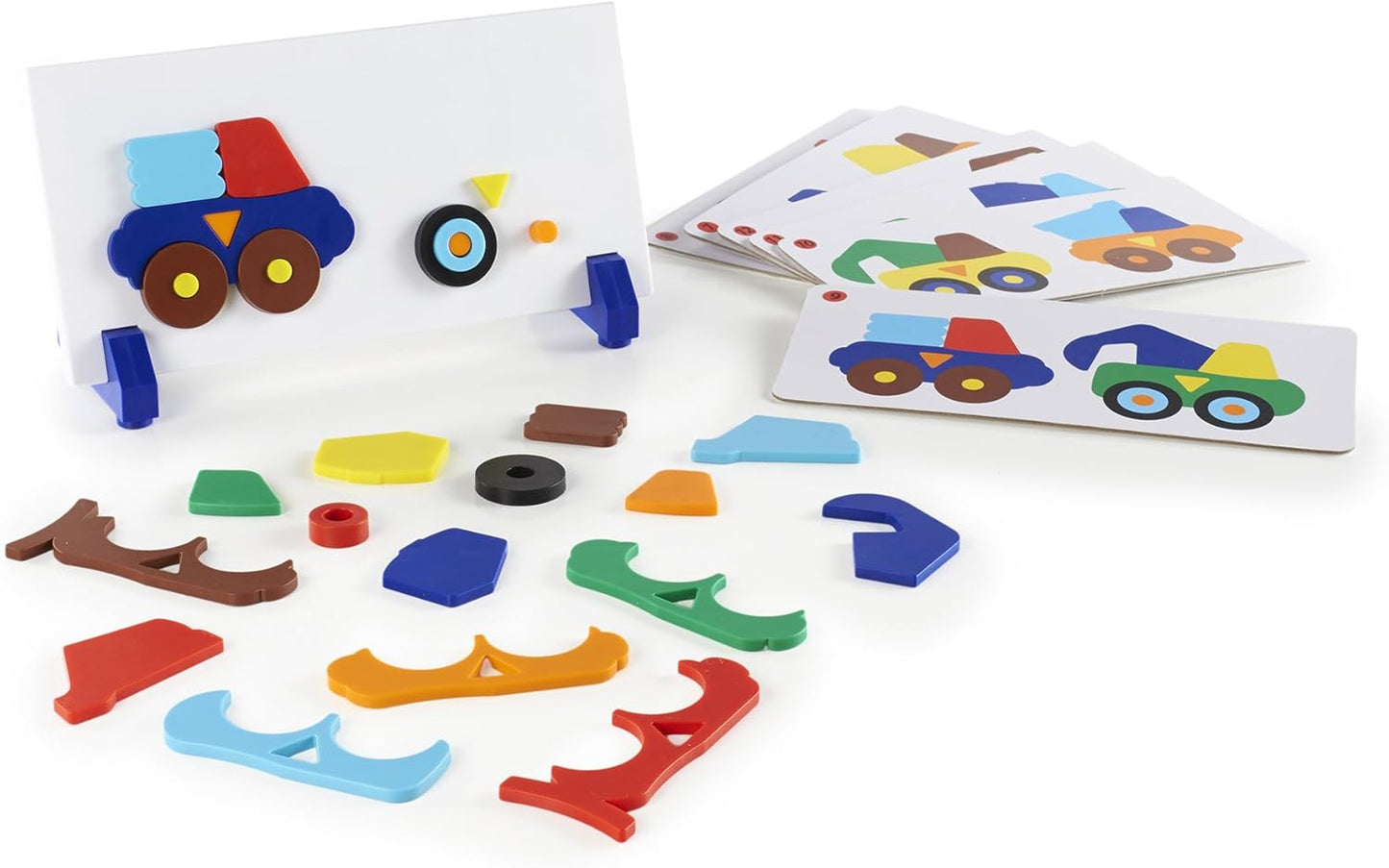 Guidecraft 工程車磁力配對遊戲 Construction Truck Sort & Match